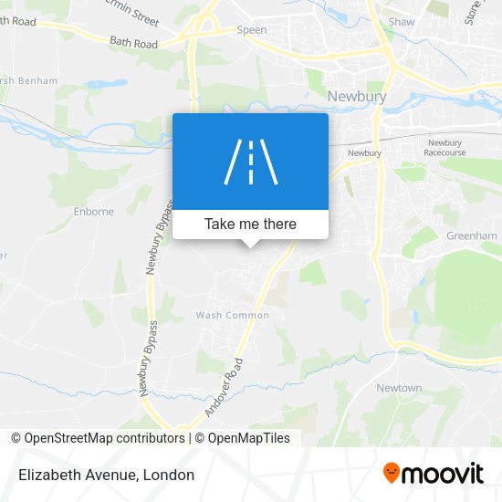 Elizabeth Avenue map