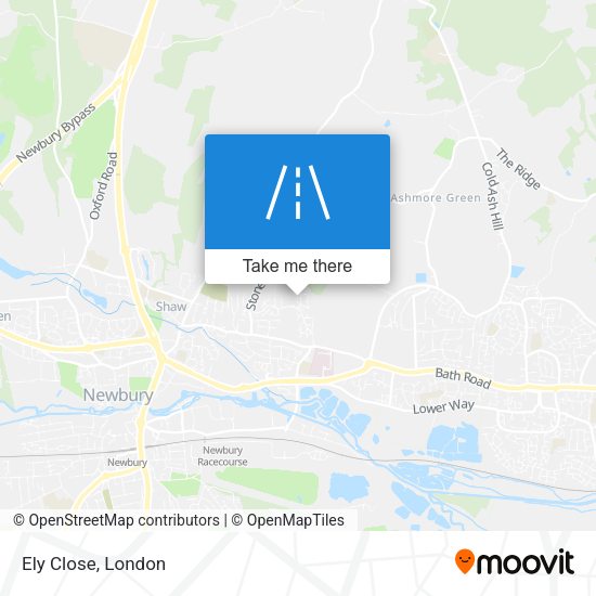 Ely Close map
