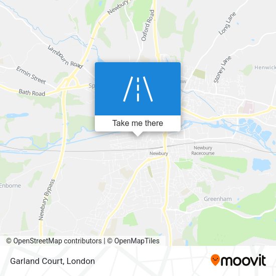 Garland Court map