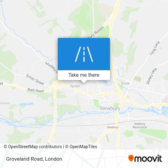 Groveland Road map
