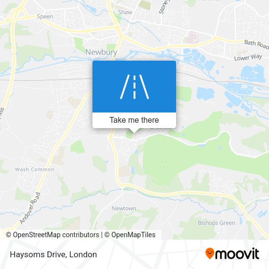 Haysoms Drive map