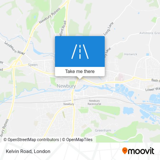 Kelvin Road map