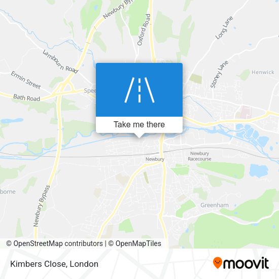 Kimbers Close map