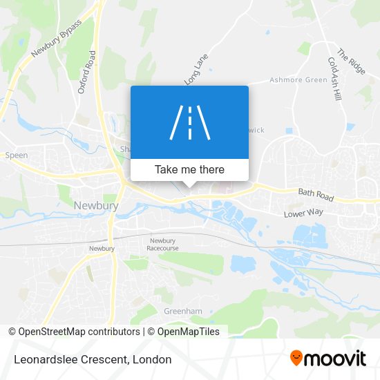 Leonardslee Crescent map