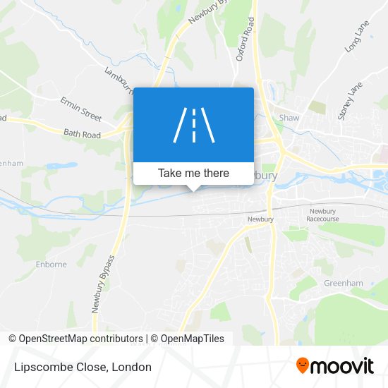 Lipscombe Close map