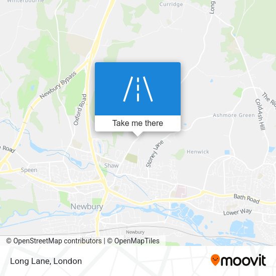 Long Lane map