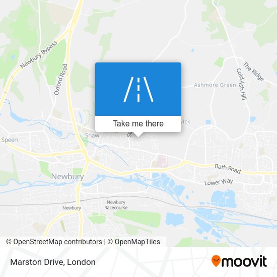 Marston Drive map