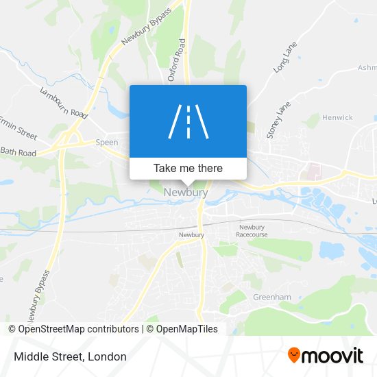 Middle Street map
