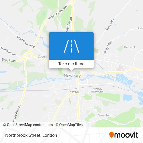 Northbrook Street map