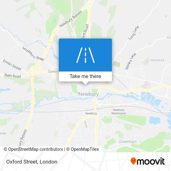 Oxford Street map