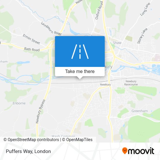 Puffers Way map