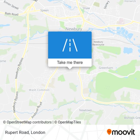 Rupert Road map