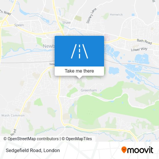Sedgefield Road map