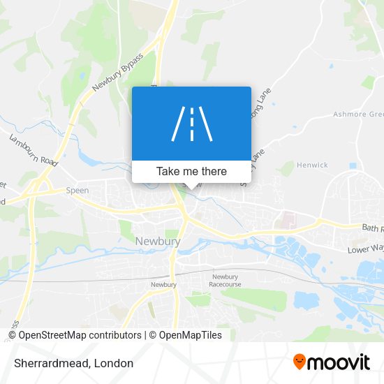 Sherrardmead map