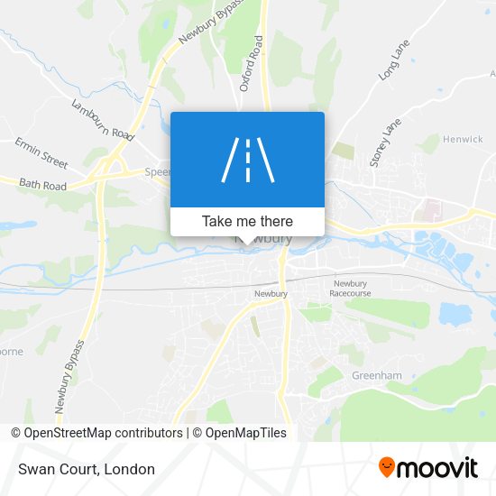 Swan Court map