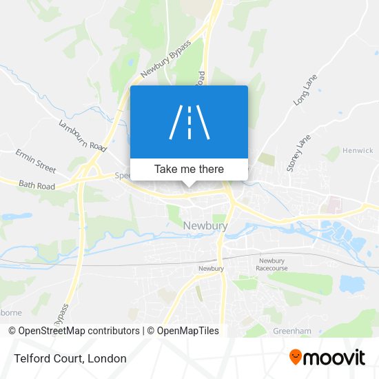 Telford Court map
