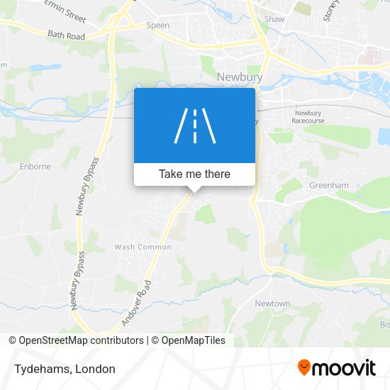 Tydehams map