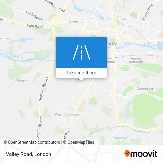 Valley Road map