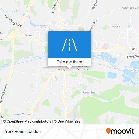 York Road map