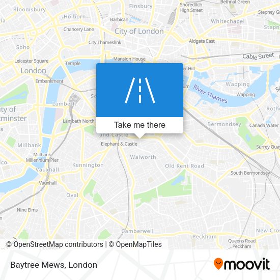 Baytree Mews map