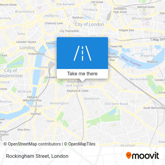 Rockingham Street map
