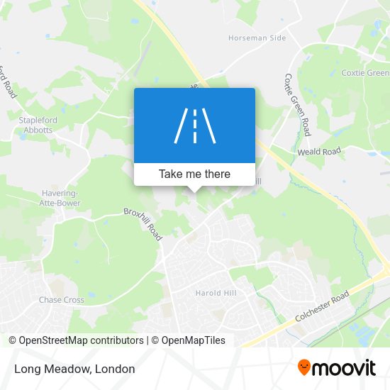 Long Meadow map