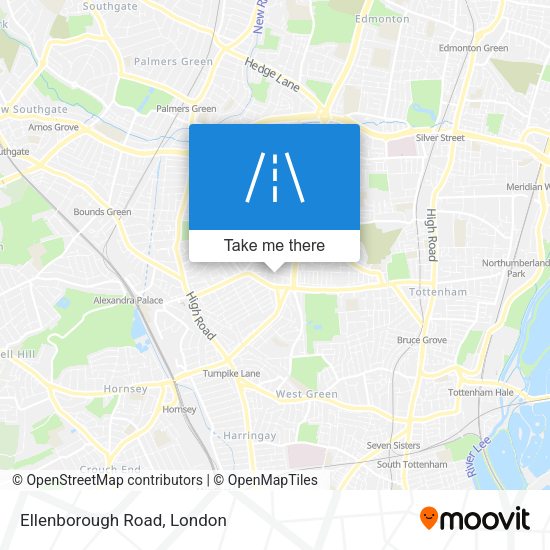 Ellenborough Road map