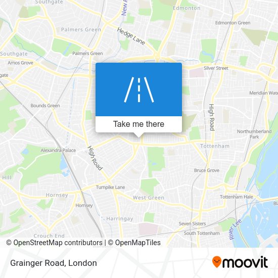 Grainger Road map