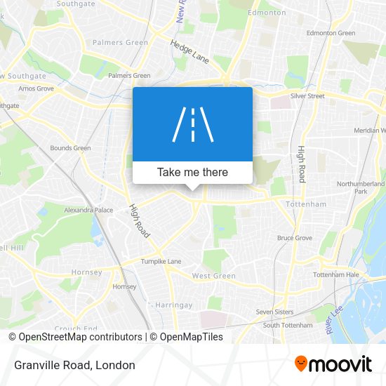Granville Road map