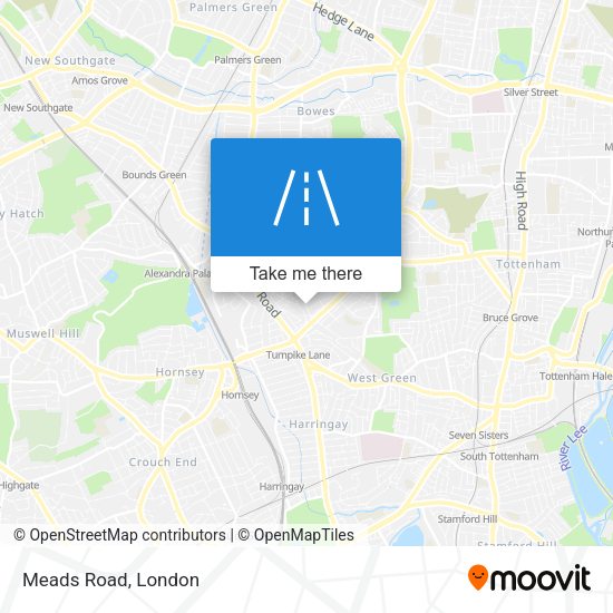 Meads Road map
