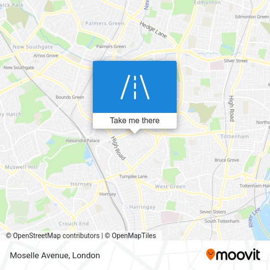 Moselle Avenue map