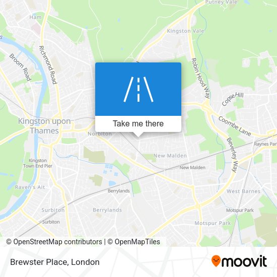 Brewster Place map