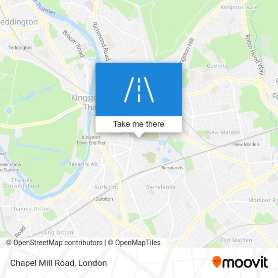 Chapel Mill Road map