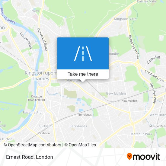 Ernest Road map