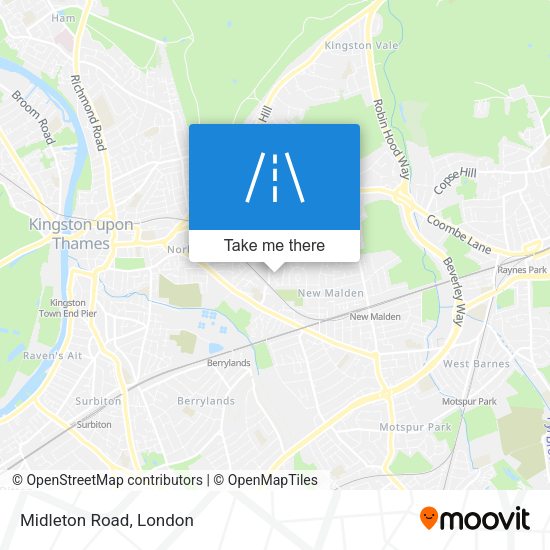 Midleton Road map