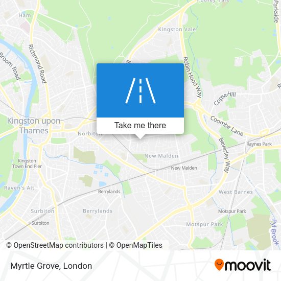 Myrtle Grove map