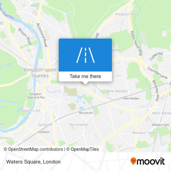 Waters Square map