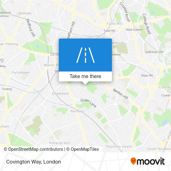Covington Way map