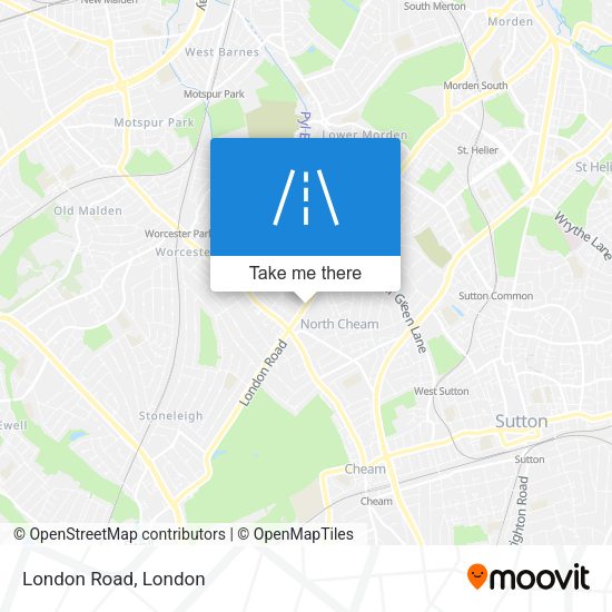London Road map