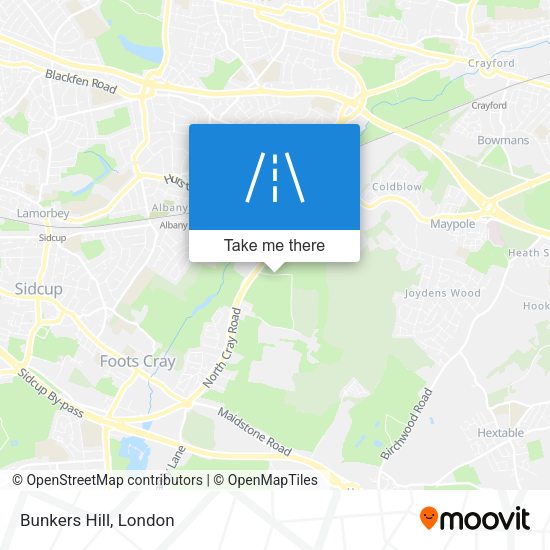 Bunkers Hill map