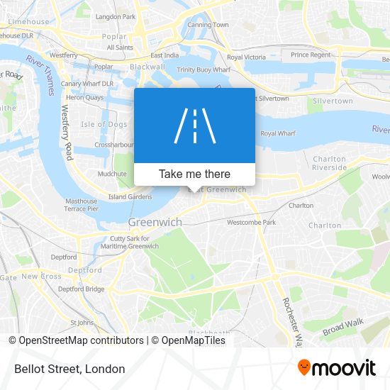 Bellot Street map