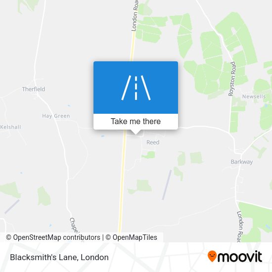 Blacksmith's Lane map