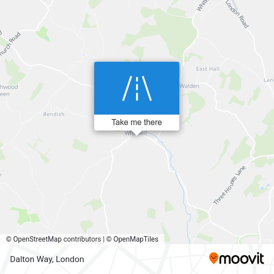 Dalton Way map