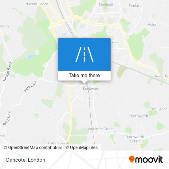 Dancote map