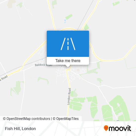 Fish Hill map
