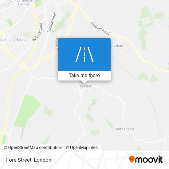 Fore Street map