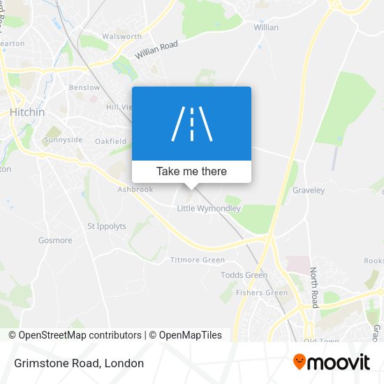 Grimstone Road map