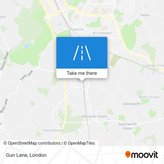 Gun Lane map
