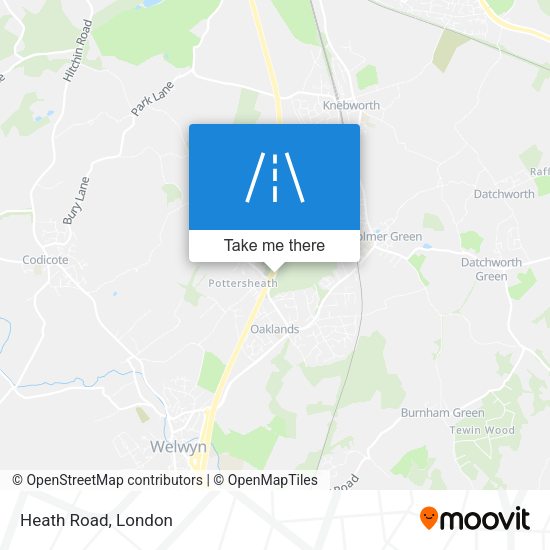 Heath Road map