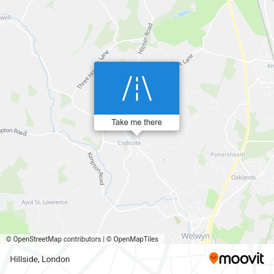 Hillside map